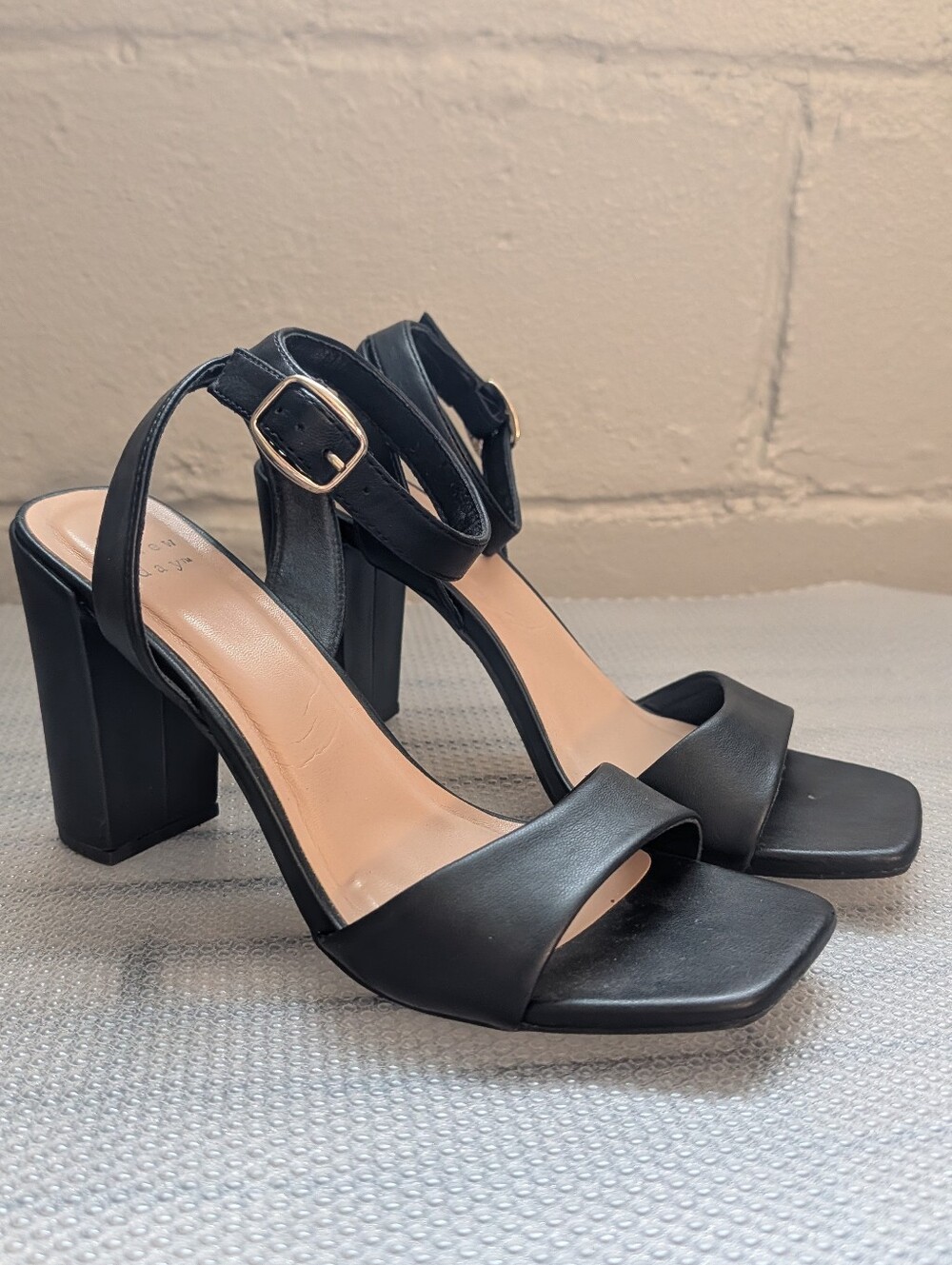 Women's Haley Ankle Strap Block Heels